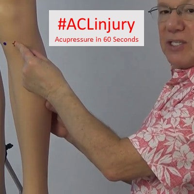 #ACLinjury - Acupressure in 60 Seconds