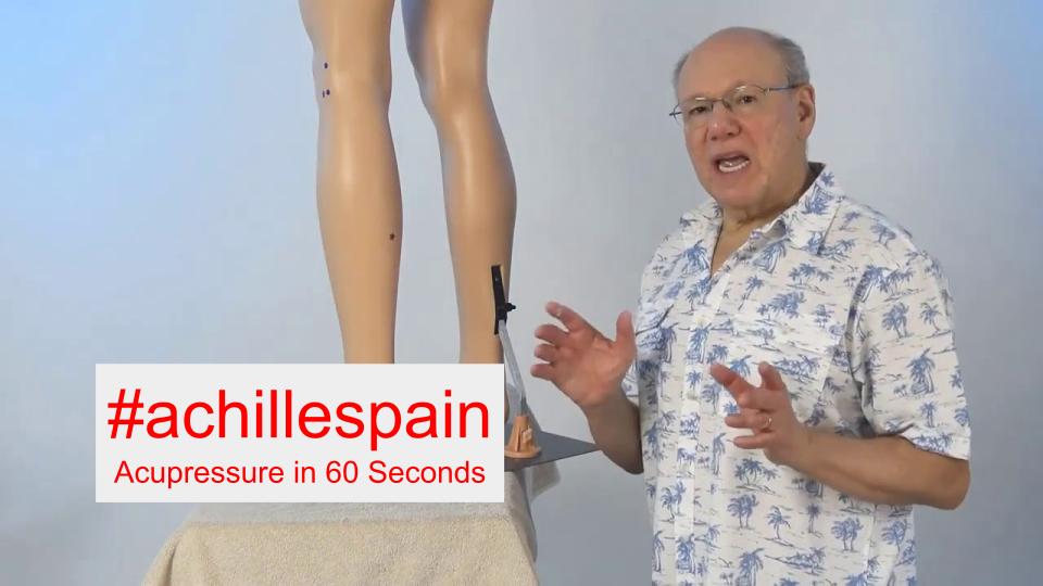 #achillespain - Acupressure in 60 Seconds