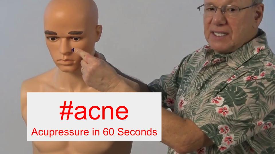 #acne - Acupressure in 60 Seconds