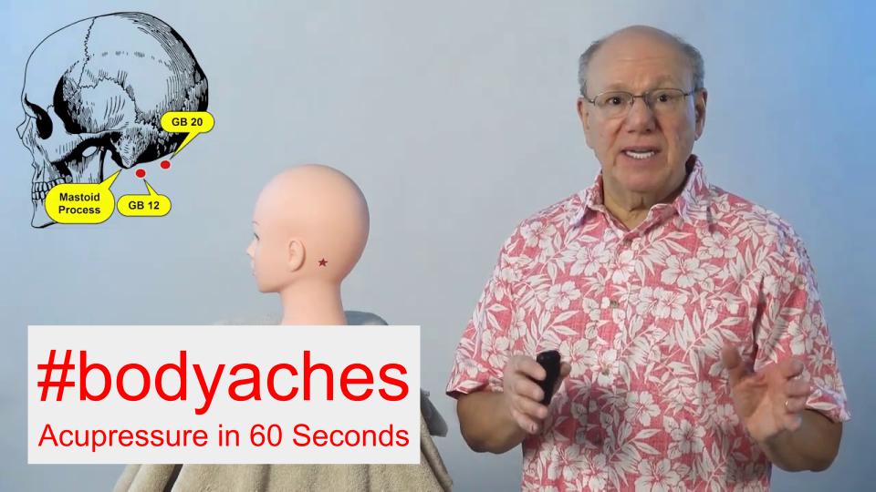 #bodyaches - Acupressure in 60 Seconds