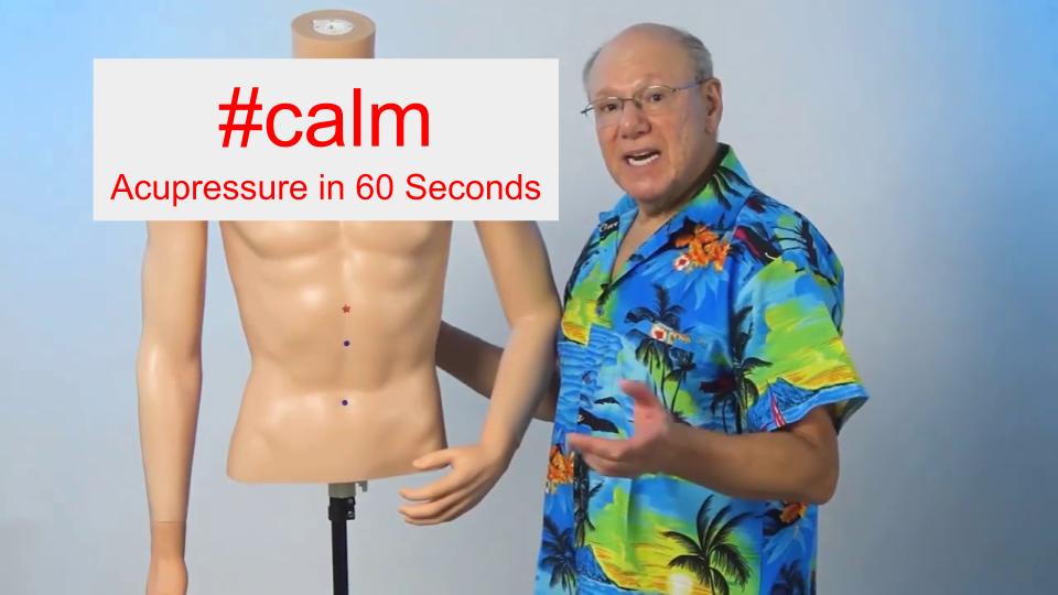 #calm - Acupressure in 60 Seconds