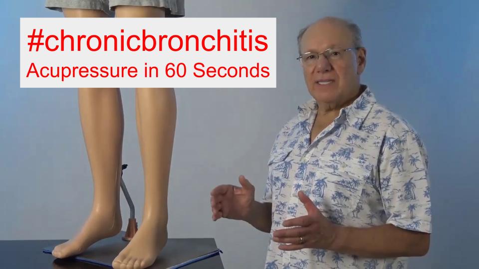 #chronicbronchitis - Acupressure in 60 Seconds