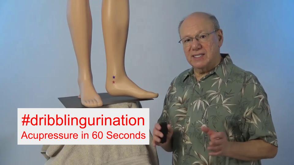 #dribblingurination - Acupressure in 60 Seconds