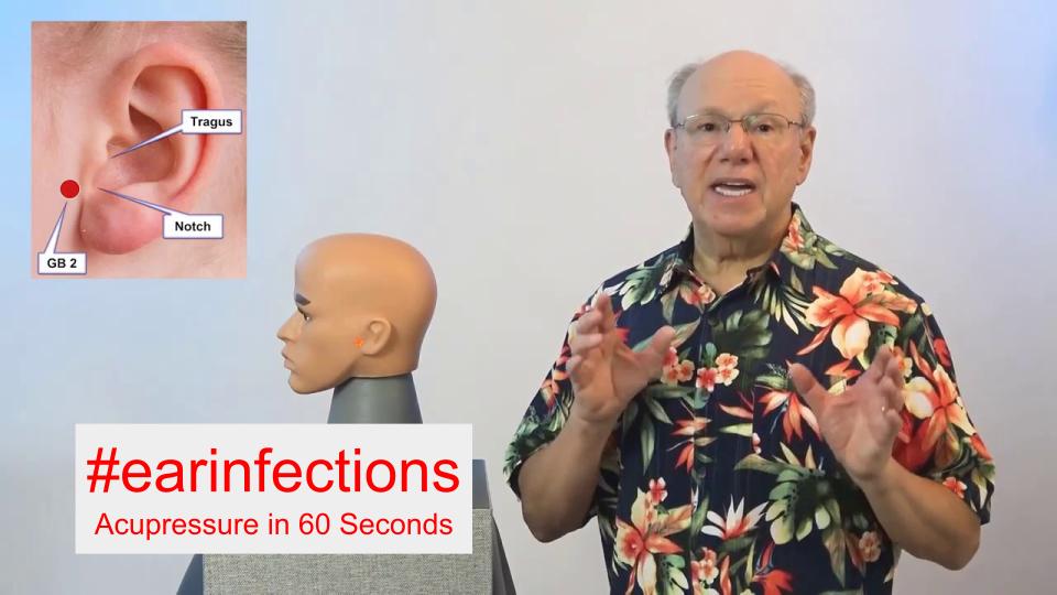 #earinfections - Acupressure in 60 Seconds
