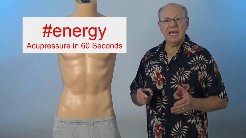 #energy - Acupressure in 60 Seconds