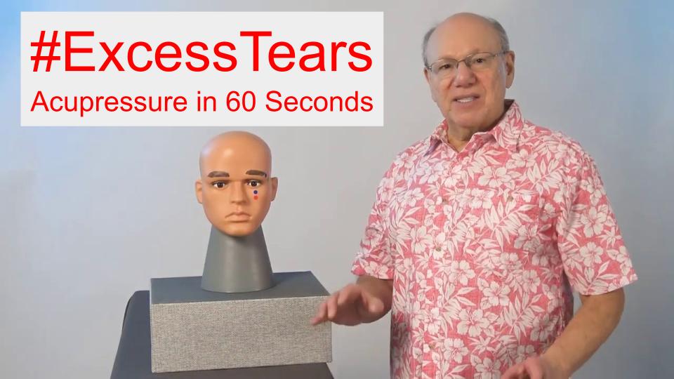 #ExcessTears - Acupressure in 60 Seconds