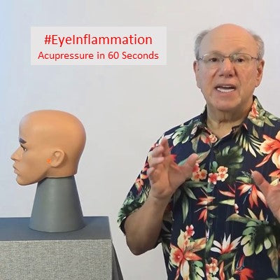 Acupressure Technique for Eye Inflammation Relief