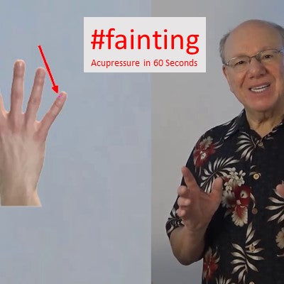 #fainting - Acupressure in 60 Seconds