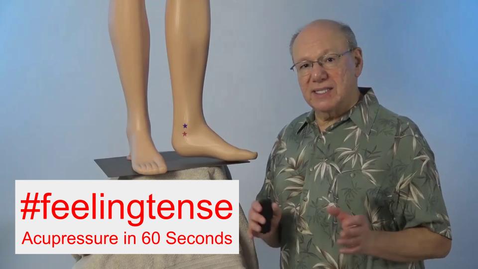 #feelingtense - Acupressure in 60 Seconds