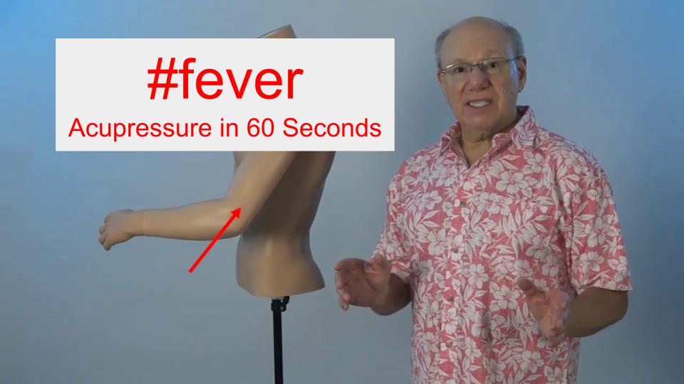 #fever - Acupressure in 60 Seconds