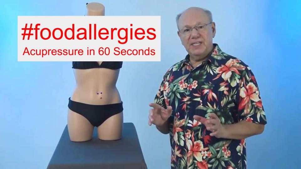 #foodallergies - Acupressure in 60 Seconds
