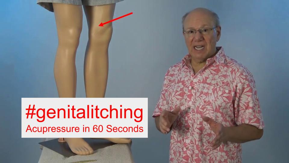 #genitalitching - Acupressure in 60 Seconds