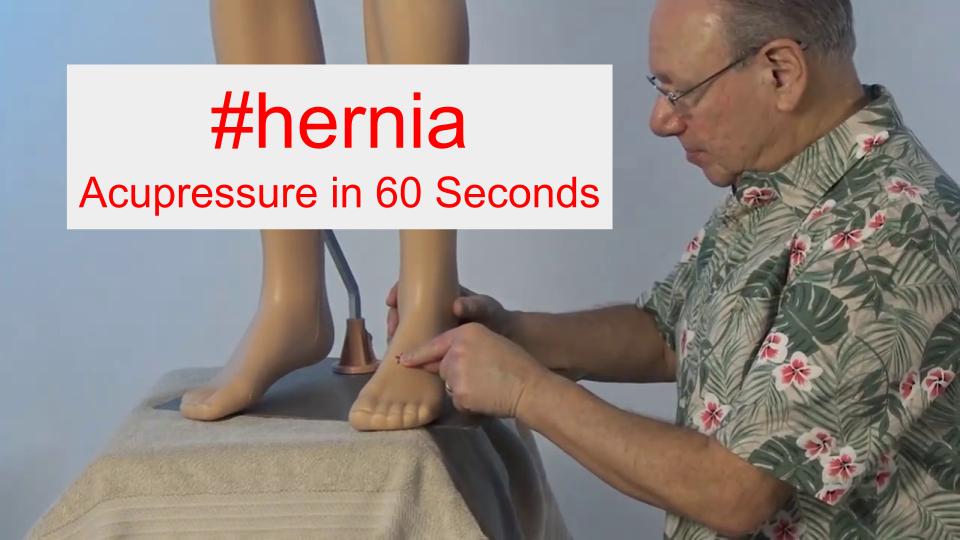 #hernia - Acupressure in 60 Seconds