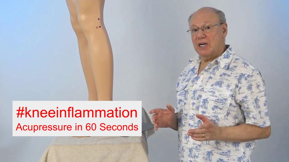#kneeinflammation - Acupressure in 60 Seconds