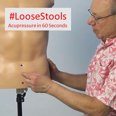 #LooseStools - Acupressure in 60 Seconds