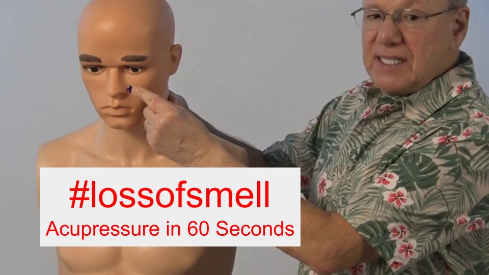 #lossofsmell - Acupressure in 60 Seconds