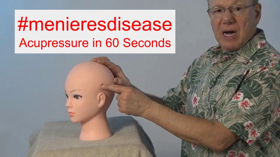 #menieresdisease - Acupressure in 60 Seconds