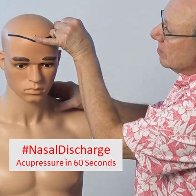 #NasalDischarge - Acupressure in 60 Seconds