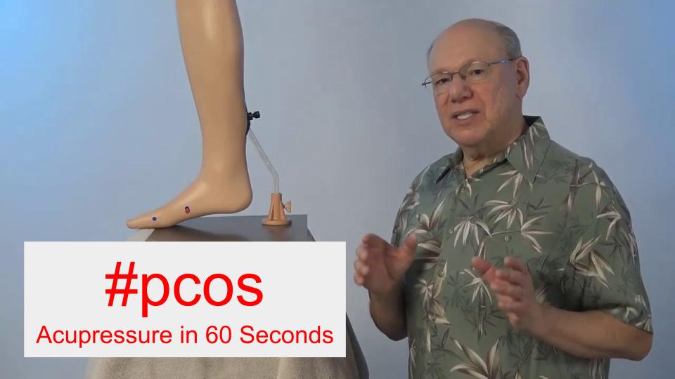 #pcos - Acupressure in 60 Seconds