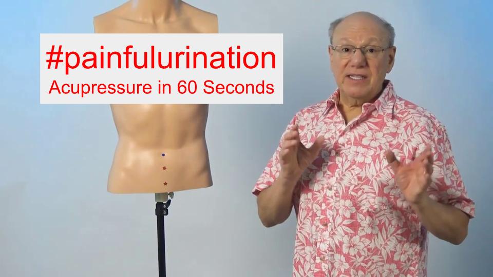 #painfulurination - Acupressure in 60 Seconds
