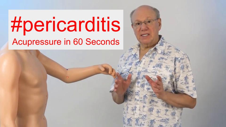 #percarditis - Acupressure in 60 Seconds