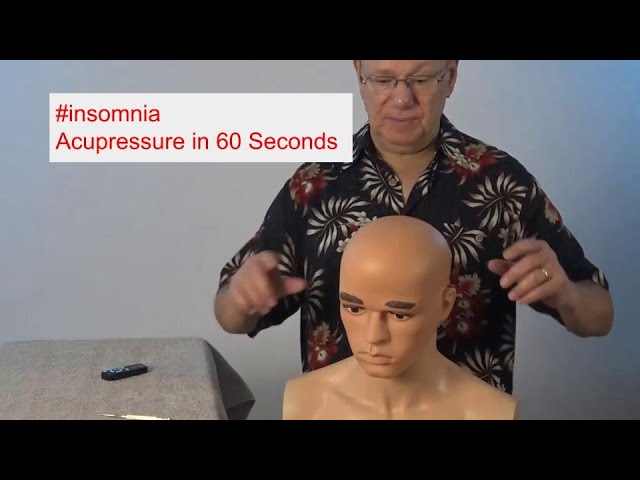 #insomnia - Acupressure in 60 Seconds