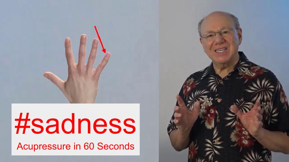 #sadness - Acupressure in 60 Seconds