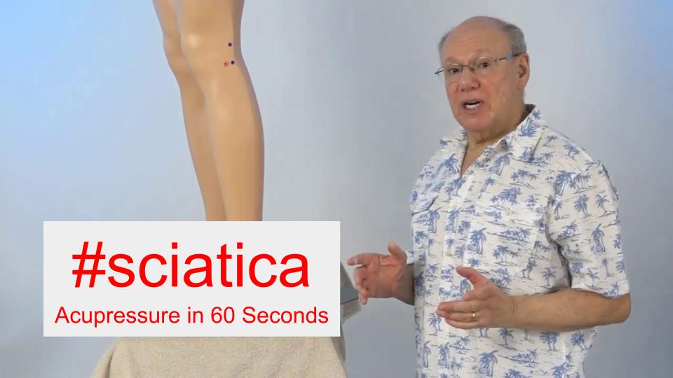 #sciatica - Acupressure in 60 Seconds