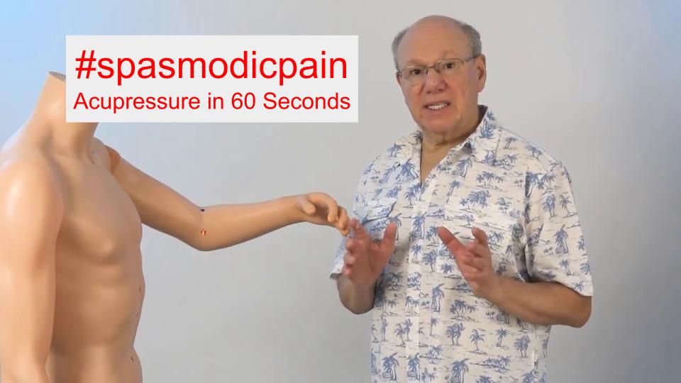 #spasmodicpain - Acupressure in 60 Seconds