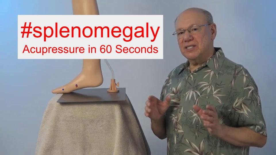 #splenomegaly - Acupressure in 60 Seconds
