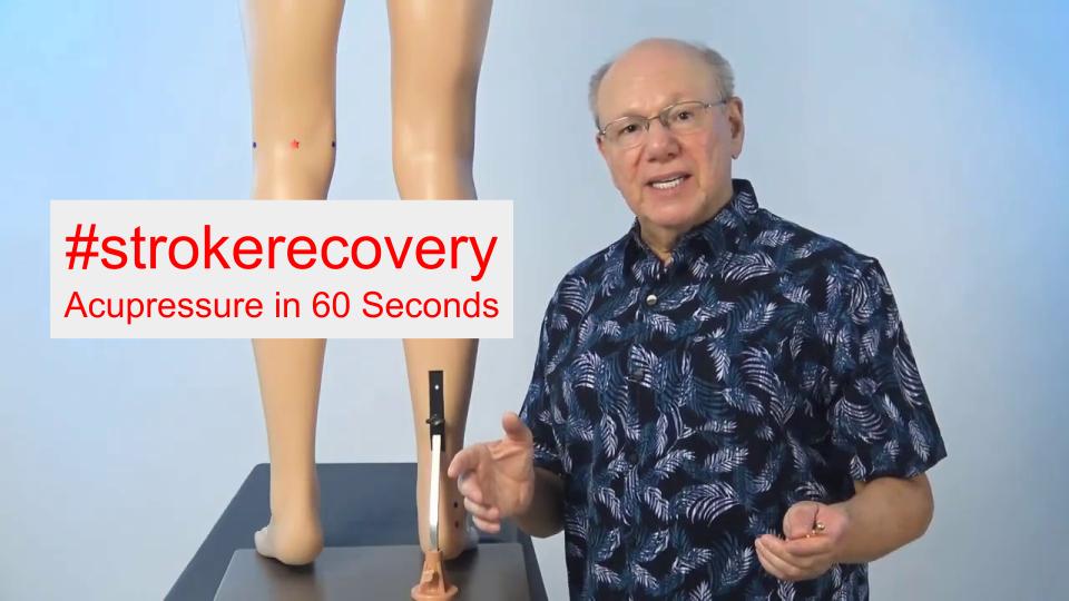 #strokerecovery - Acupressure in 60 Seconds