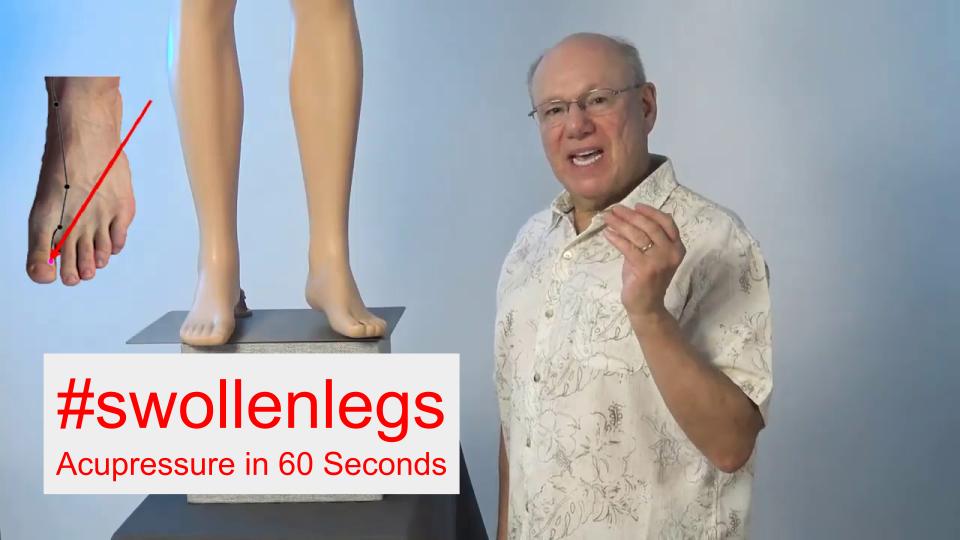 #swollenlegs - Acupressure in 60 Seconds