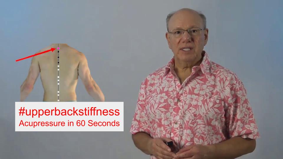 #upperbackstiffness - Acupressure in 60 Seconds