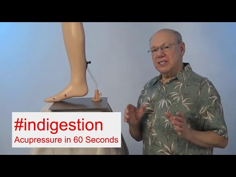 #indigestion - Acupressure in 60 Seconds