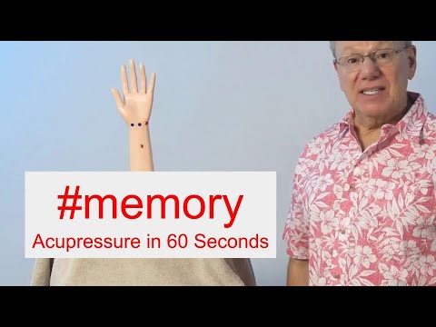 #memory - Acupressure in 60 Seconds