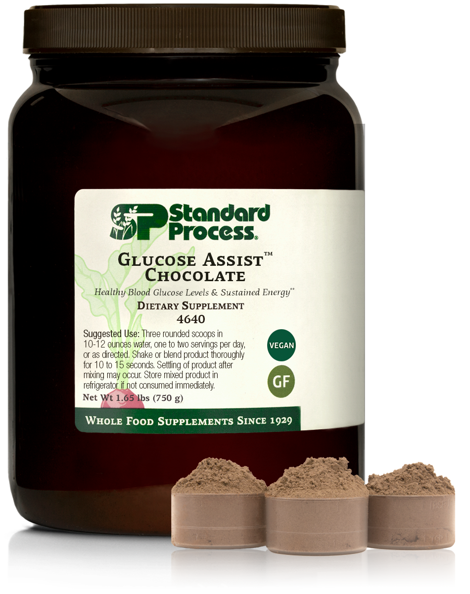 Glucose Assist™ Chocolate,1.65 lbs (750 g) Rev 02 Glucose Assist Chocolate Label