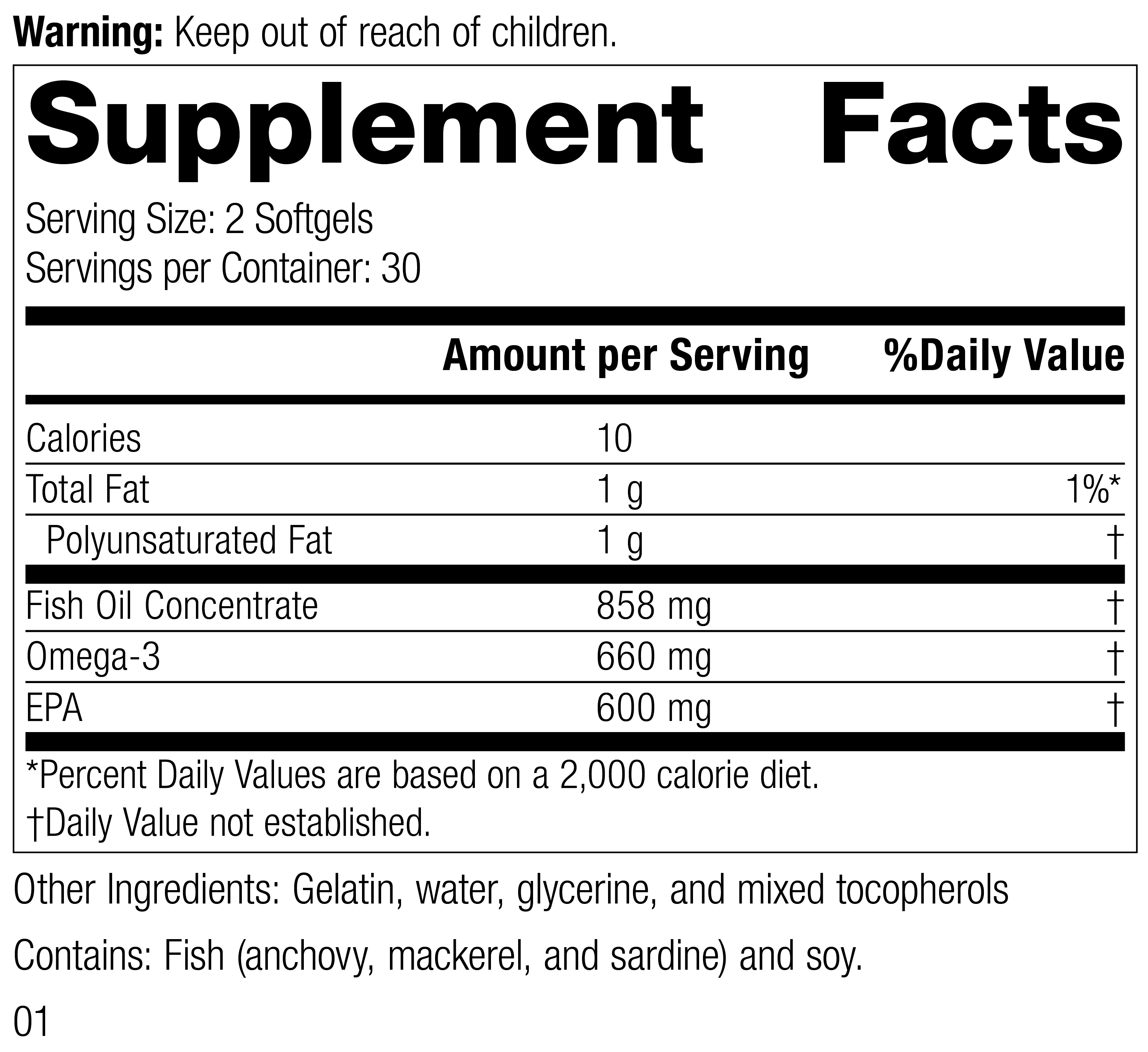 Olprima™ EPA, 60 Softgels Olprima™ EPA, 60 Softgels