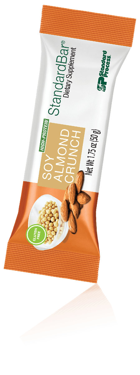 StandardBar®-Soy Almond Crunch, 18 1.75 oz. (50 g) Bars StandardBar®-Soy Almond Crunch, 18 1.75 oz. (50 g) Bars