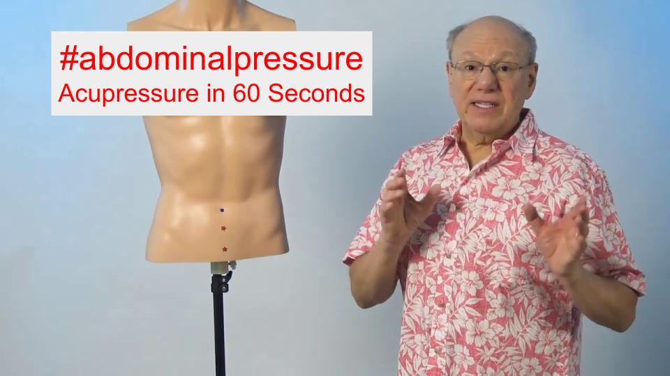 #abdominalpressure - Acupressure in 60 Seconds