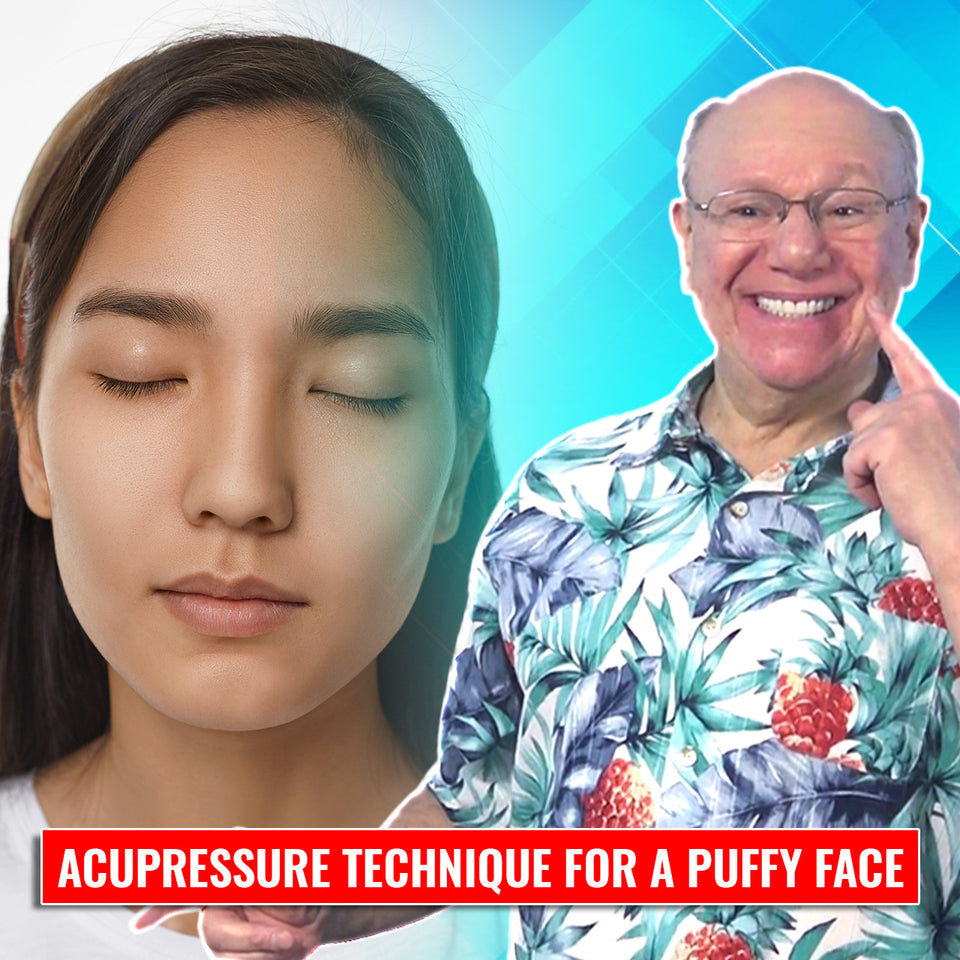 Acupressure Technique for a Puffy Face