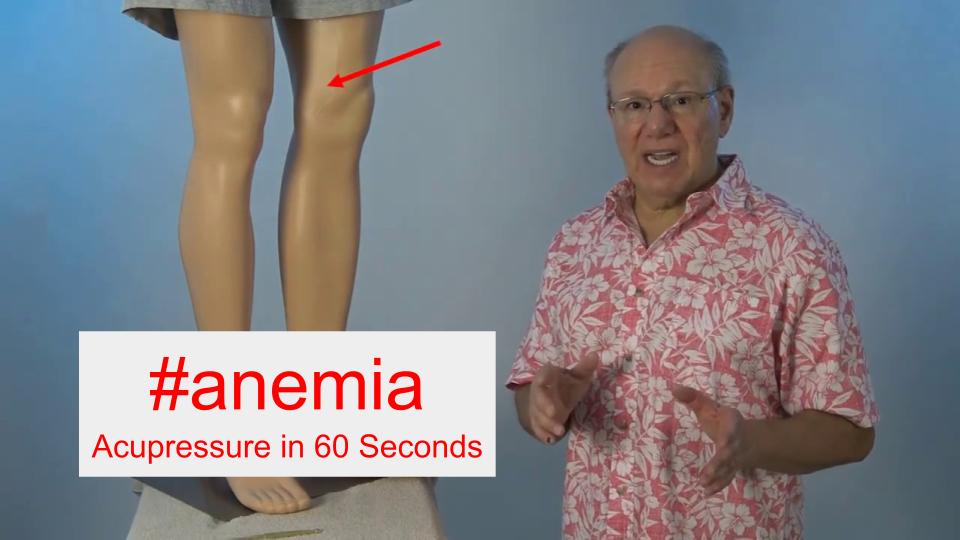 #anemia - Acupressure in 60 Seconds