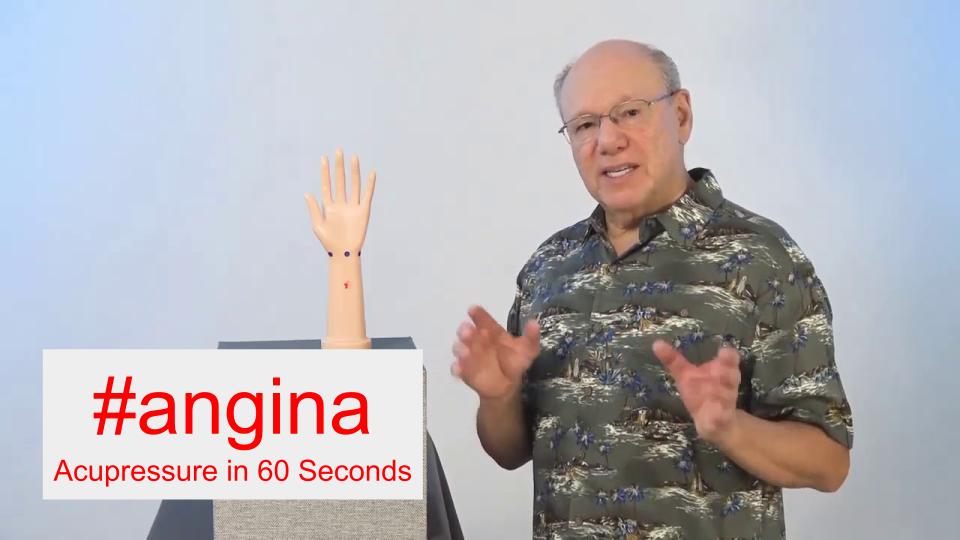 #angina - Acupressure in 60 Seconds