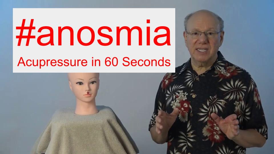#anosmia - Acupressure in 60 Seconds