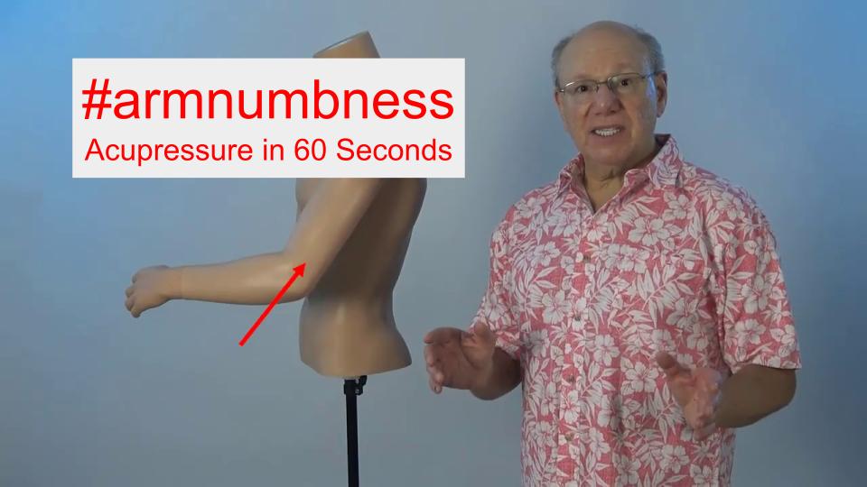 #armnumbness - Acupressure in 60 Seconds