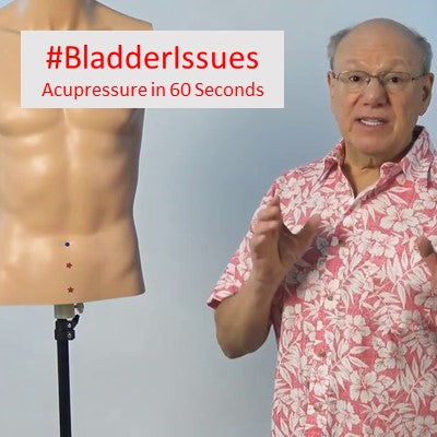 #BladderIssues - Acupressure in 60 Seconds