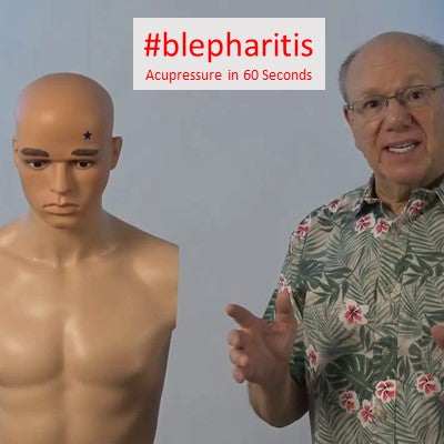 #blepharitis - Acupressure in 60 Seconds