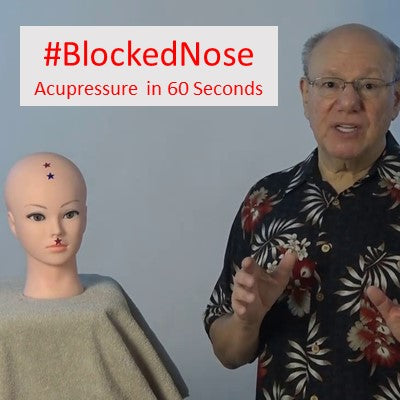 #BlockedNose - Acupressure in 60 Seconds
