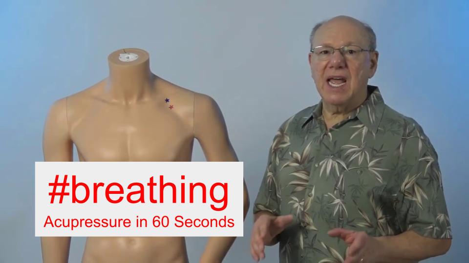 #breathing - Acupressure in 60 Seconds