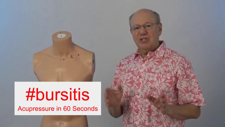 #bursitis - Acupressure in 60 Seconds