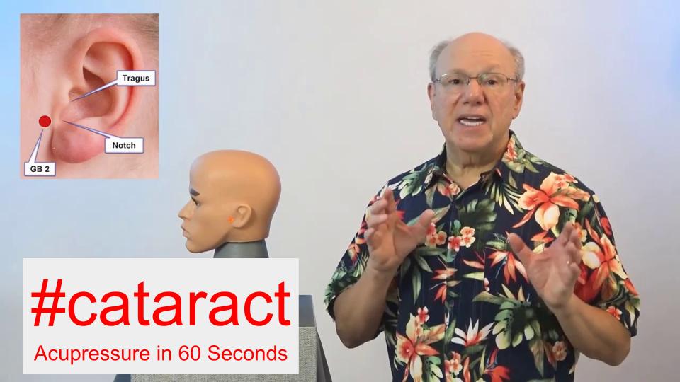 #cataract - Acupressure in 60 Seconds